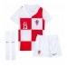 Maillot de foot Croatie Mario Pasalic #15 Domicile vêtements enfant Europe 2024 Manches Courtes (+ pantalon court)